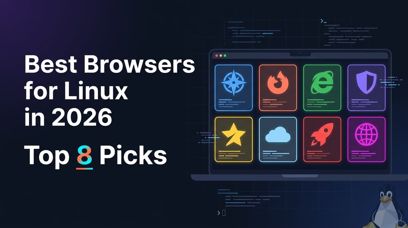 Best Browsers for Linux in 2026: Top 8 Picks